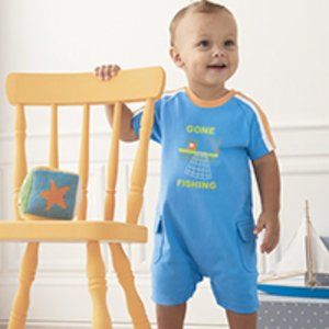 Hanna Andersson "Gone Fishing" Romper